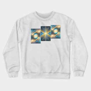 Quantum Physics Collage Crewneck Sweatshirt